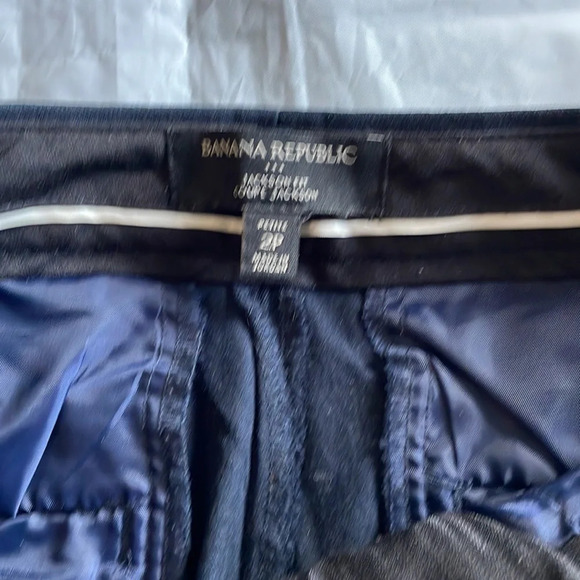 ๐Banana Republic Jackson Fit Dress Pants - Size 2P, Straight Leg  Ankle Cut๐ - Picture 4 of 5